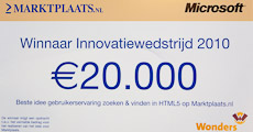 Winnaar Marktplaats innovatiewedstrijd!