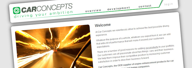 CarConcepts corporate website