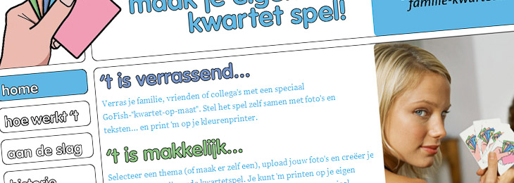 Gofish online kwartet