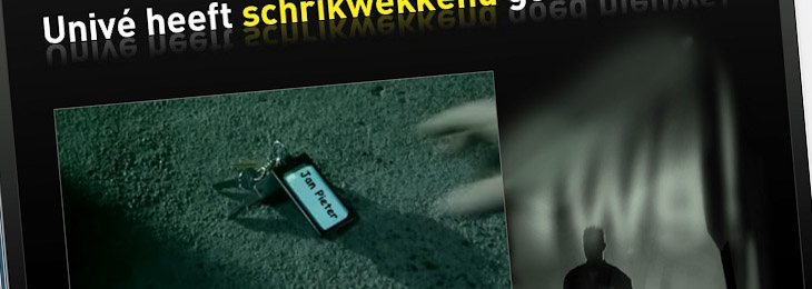 Schrikwekkend van Univ&eacute;