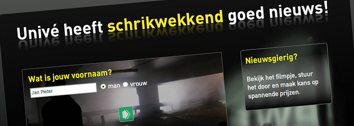 Schrikwekkend van Univ&eacute;