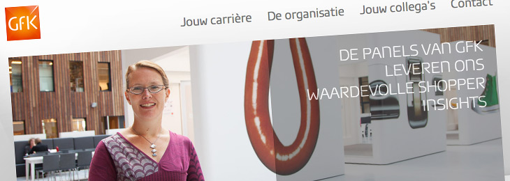 Werken bij GfK carri&egrave;reportal