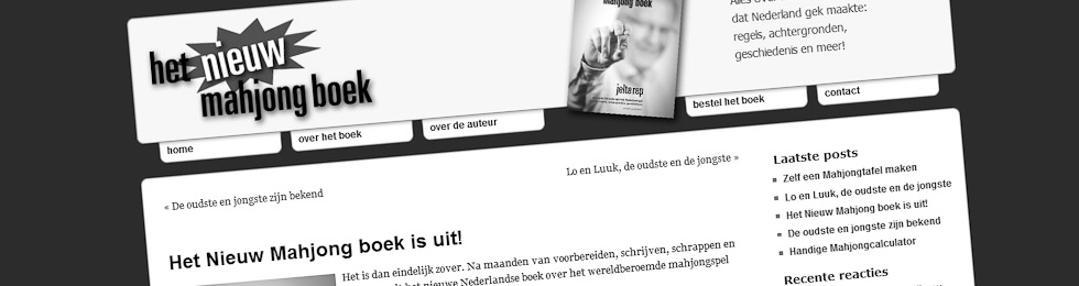 Het Nieuw Mahjong boek